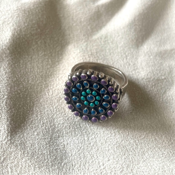 Sterling silver ring - Picture 1 of 5